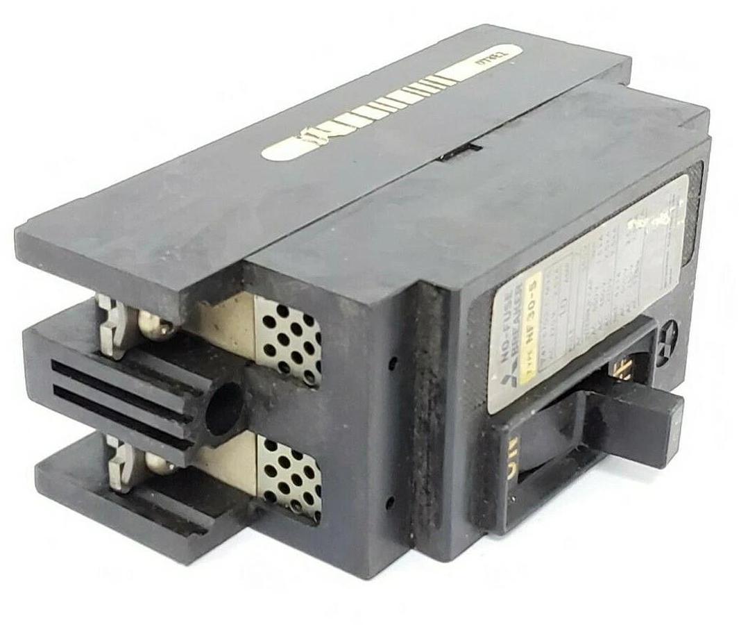 Used MITSUBISHI ELECTRIC NF30-S NO-FUSE CIRCUIT BREAKER 2-POLE 10AMP, NF30S