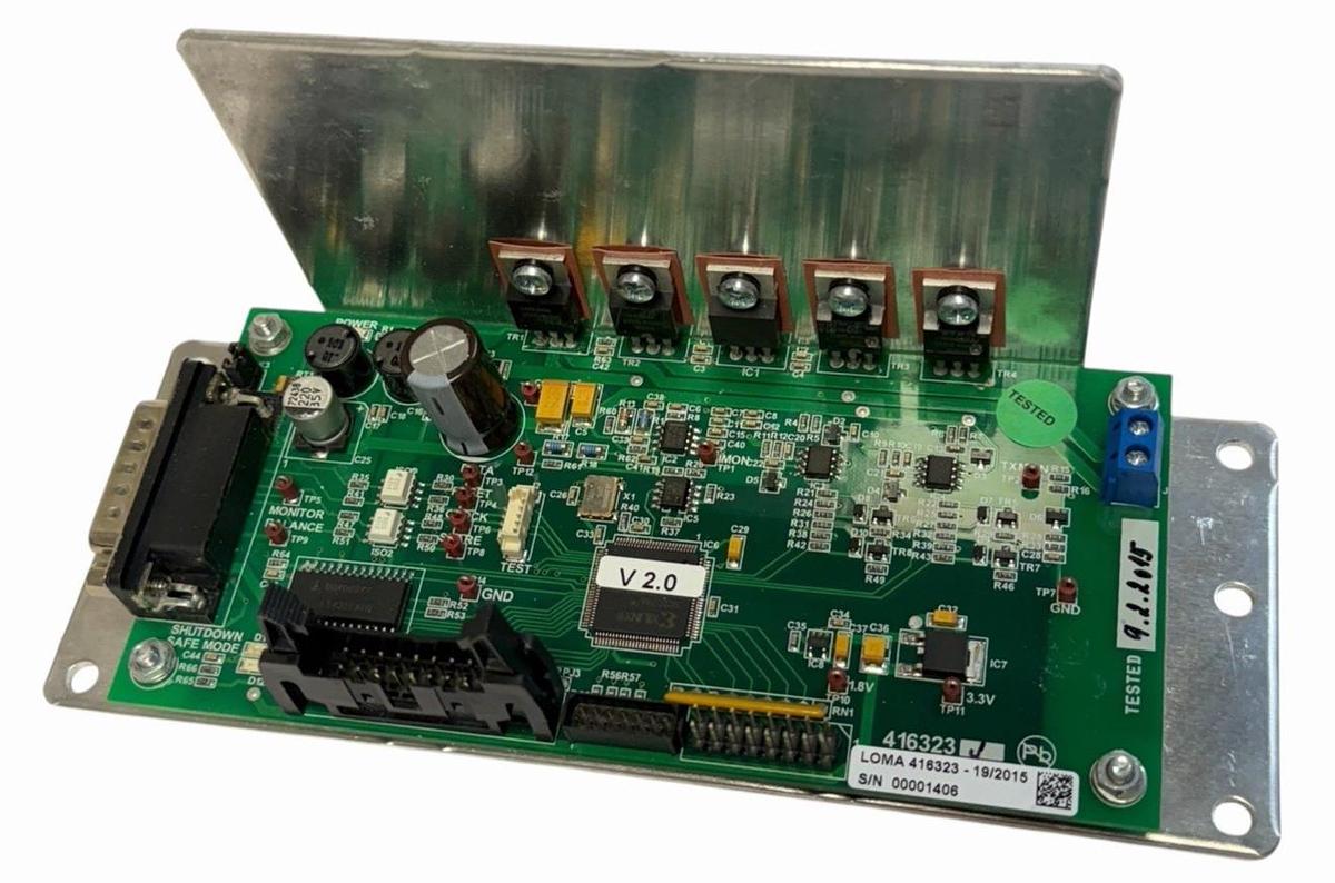 Used NEW LOMA SYSTEMS 416323-J SEARCH HEAD TRANSMITTER BOARD 416323