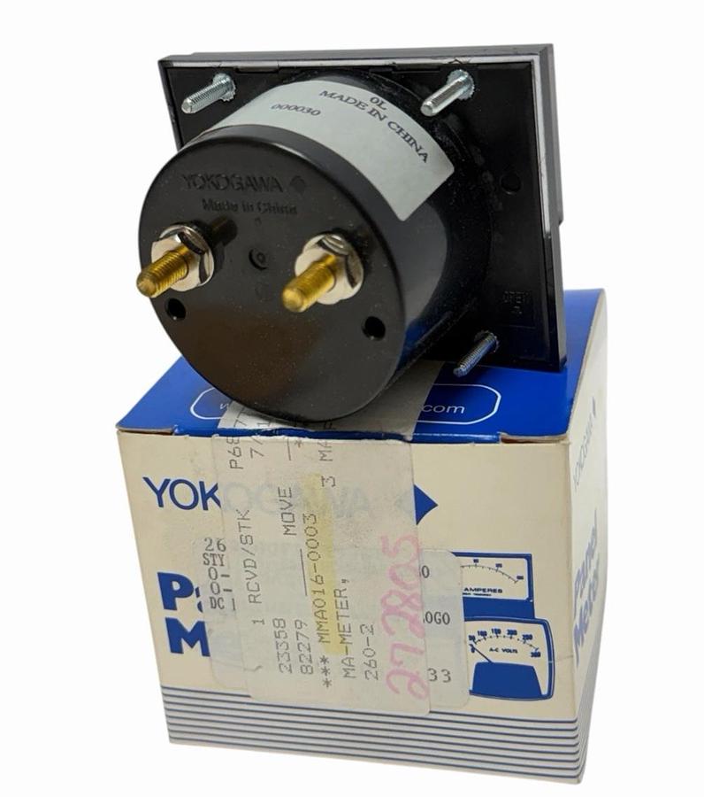 Used NIB YOKOGAWA 264200FA-FA9/JFF PANEL METER 0-1 MADC/0-3