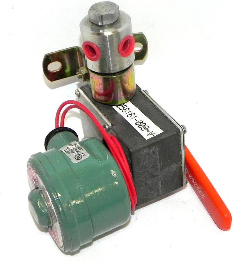 NEW ASCO EF8310A11 VALVE 1/4'' PIPE 20WATTS W/ LATCH LOCK
