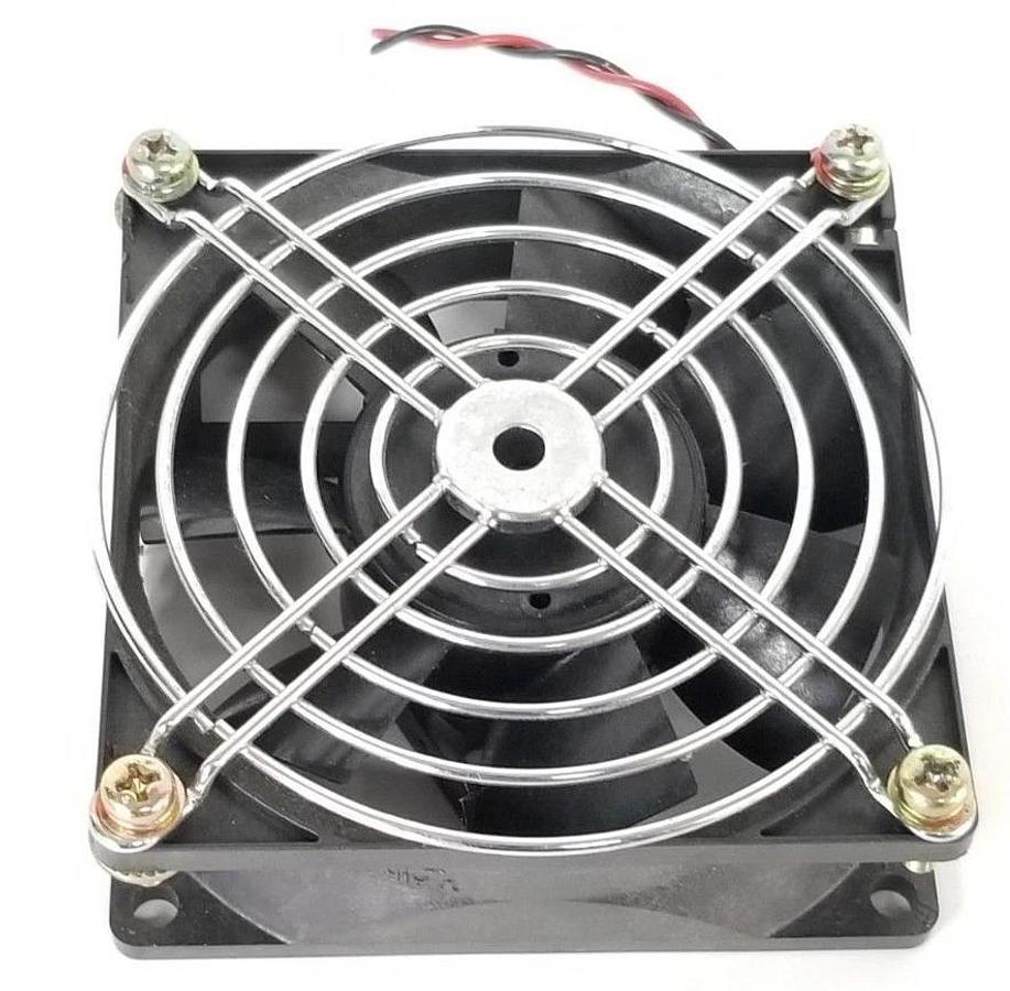 Used OPTEC DAI-ICHI DENKO CO. MMF-08C24DH FAN 24VDC 0.09A MMF08C24DH