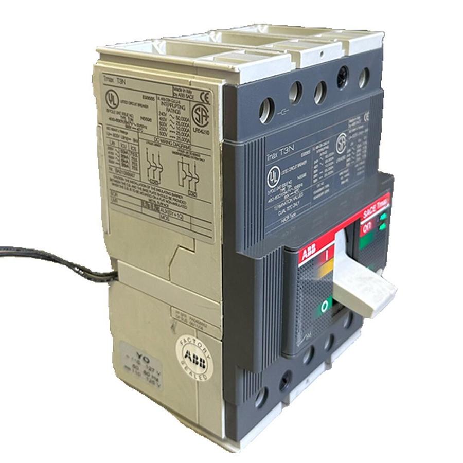 Used NEW ABB SACE T3N100TWS4 SACE Tmax T3 N 225 / TmaxT3N225 CIRCUIT BREAKER 100A 3-P