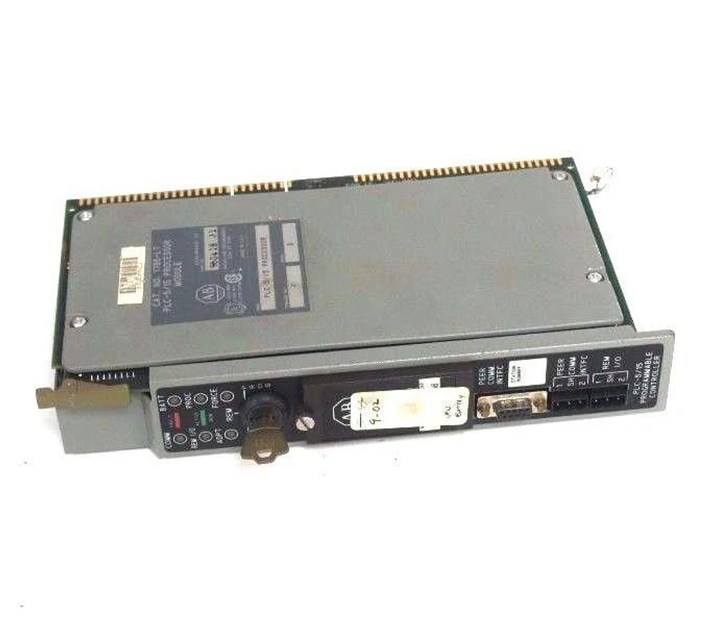 Used ALLEN BRADLEY 1785-LT PROCESSOR MODULE SER. B F/W REV: F 1785LTB