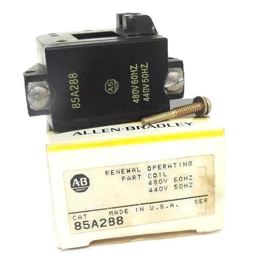 Used NIB ALLEN BRADLEY 85A288 OPERATING COIL 480V 60HZ, 440V 50HZ