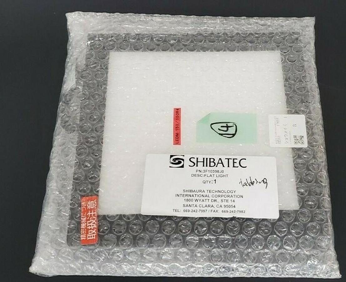 Used NEW CORRECT / SHIBATEC 3F10398J0 FLAT LIGHT LEDM-150/150R4