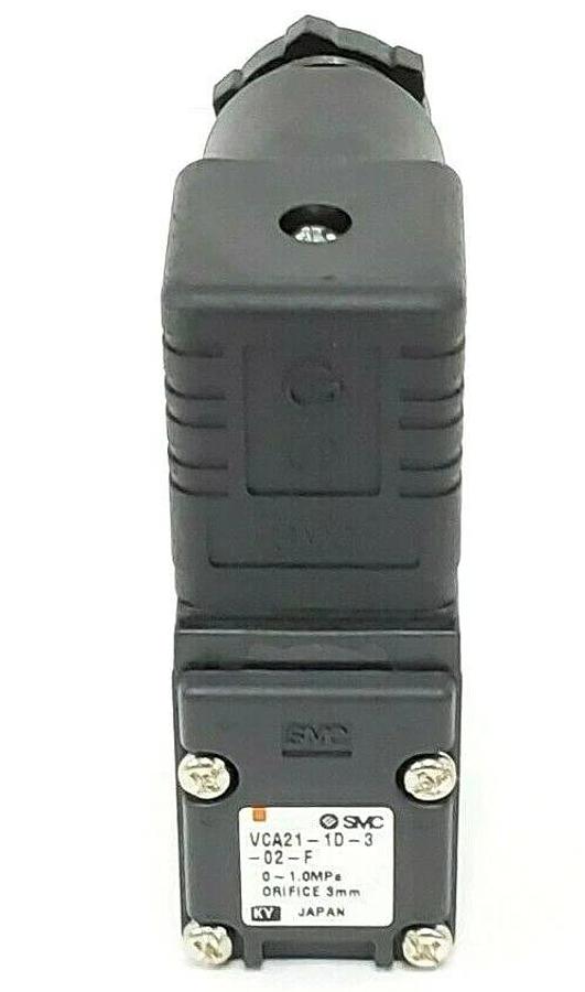 NEW SMC VCA21-1D-3-02-F VALVE 0~1.MPa ORIFICE 3MM, AC100 50/60HZ