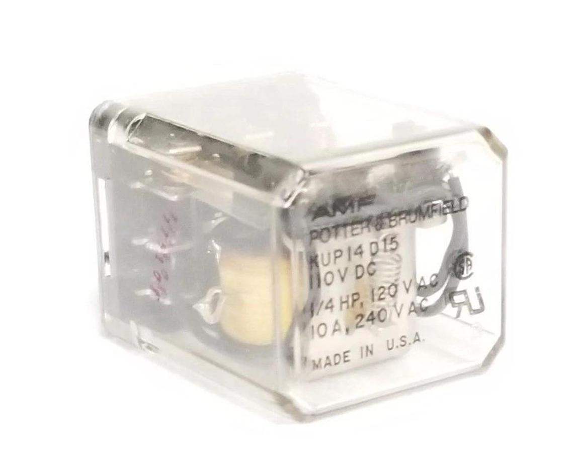 Used AMF POTTER & BRUMFIELD KUP-14-D15 110VDC RELAY KUP14D15110