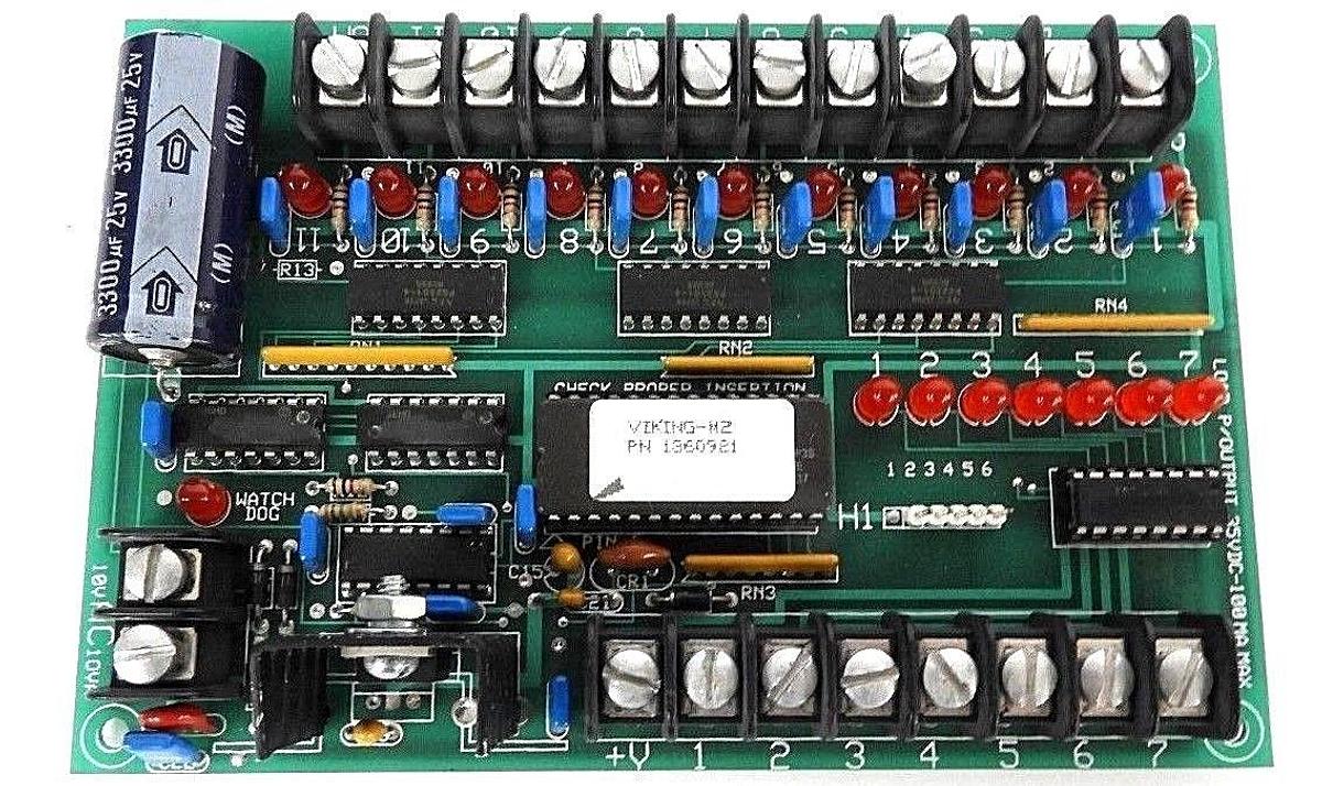 Used VIKING 1360921 E-PROM PROGRAM CHIP & M-2 LOGIC BOARD 136090, 136093, 136093AX2
