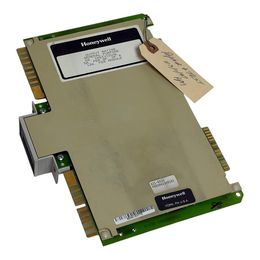 Used Honeywell IPC 621-6550 Isolated Output Module 24 VDC - Refurbished Surplus