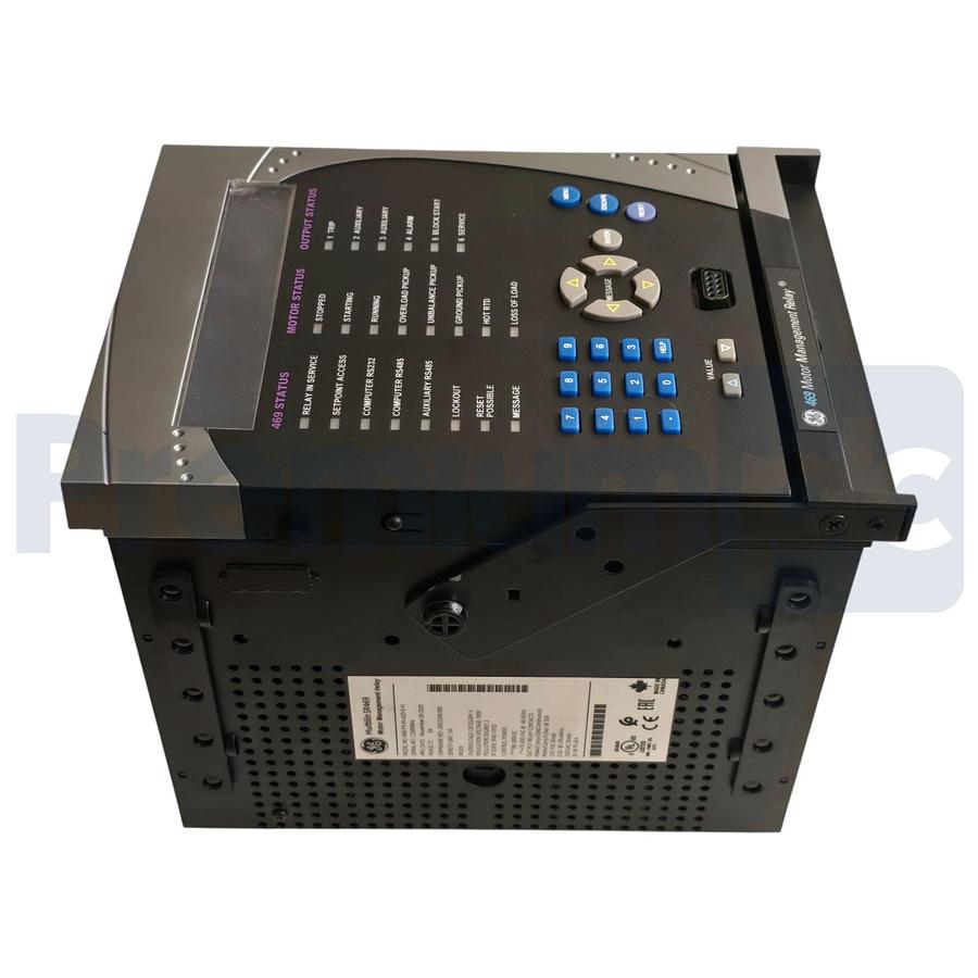 Used GE Multilin 469-P5-HI-A20-E-H SR469 Motor Management Relay w/Enhanced Display