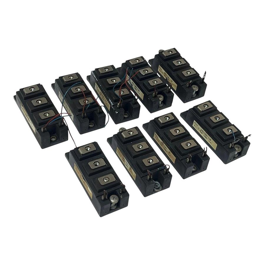 Used Lot of 9 Fuji Electric 2MBI50N-120 IGBT Transistor Modules 50A 1200V