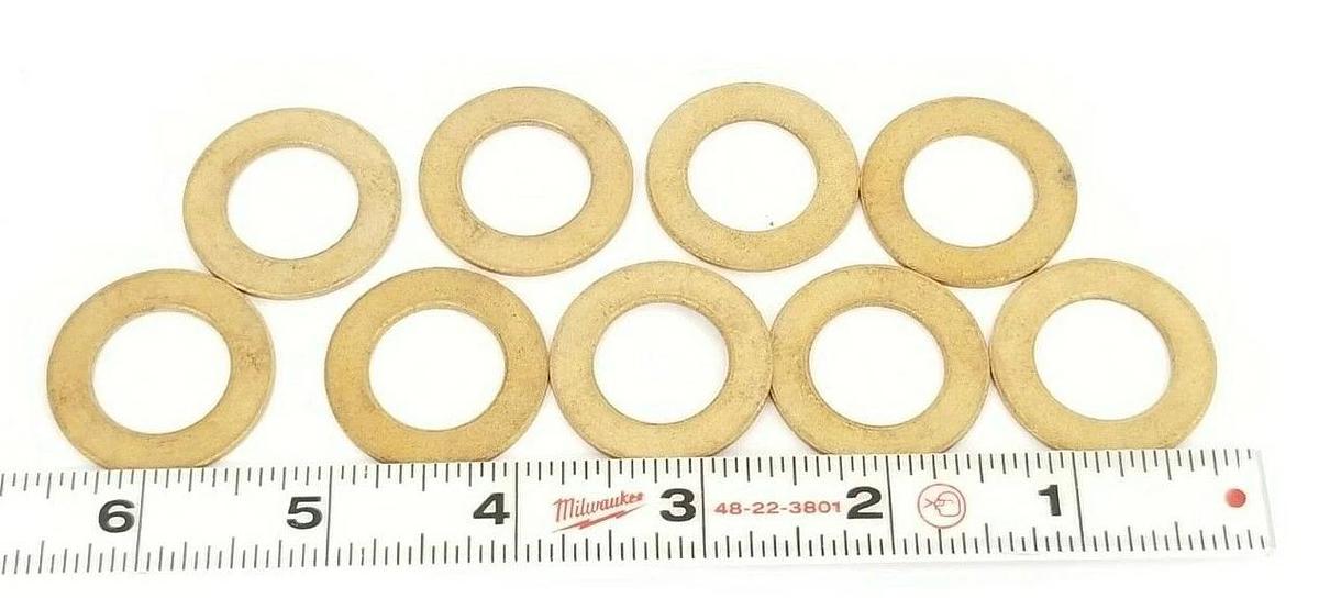 LOT OF 9 NEW ARB 151006-000 THRUST WASHERS 3/4'' IN. ID. 1-1/4'' IN. OD 151006