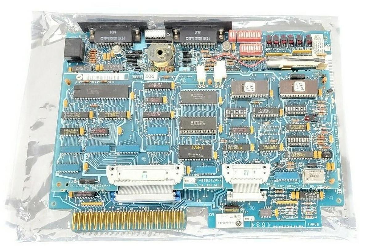 Used GE FANUC IC600YB944D PC BOARD 44A717587-G01 W/ 44A717588-G01 MEMORY BOARD
