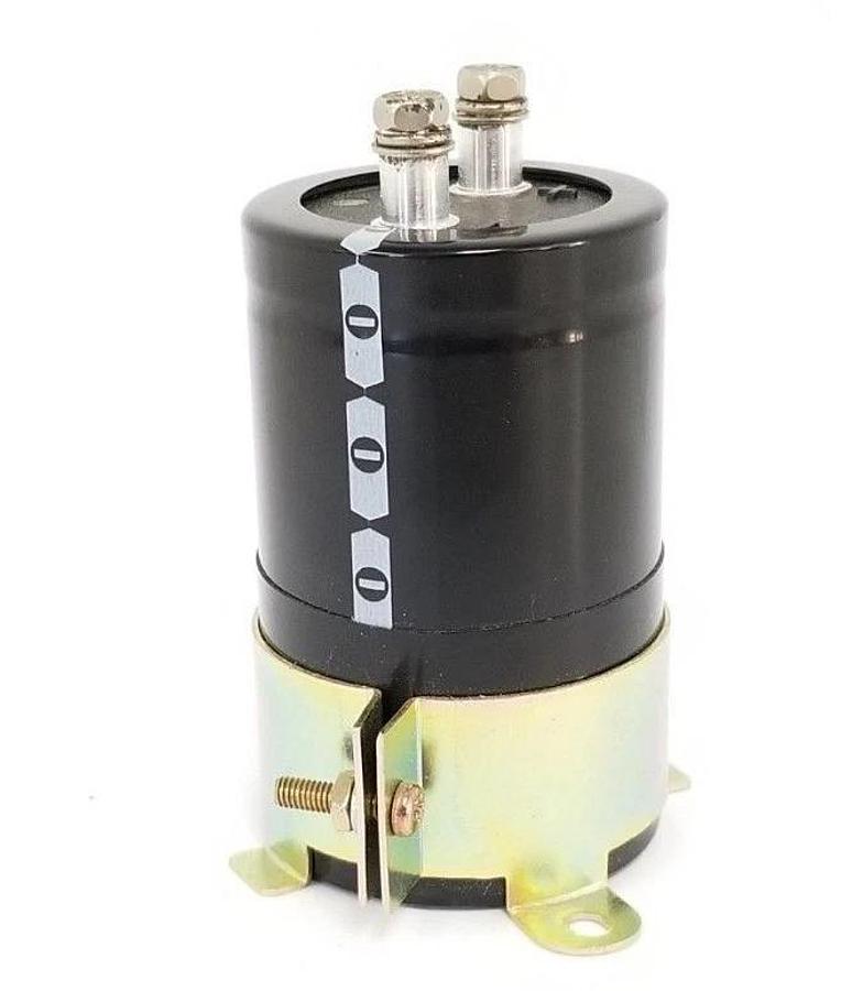 Used HITACHI HCGFA 470MFD 400VDC CAPACITOR SURPGE POSITIVE 450VDC 89 05