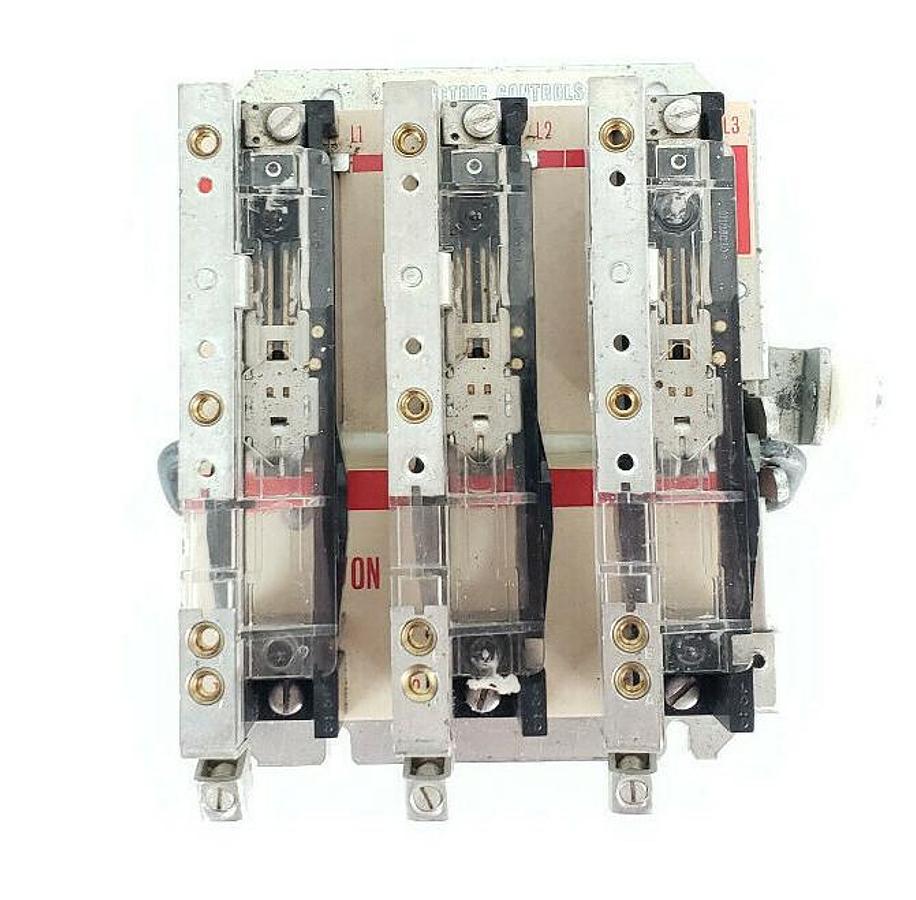 Used W.A. ELECTRIC CONTROLS 121L524 DISCONNECT SWITCH 159-10-650