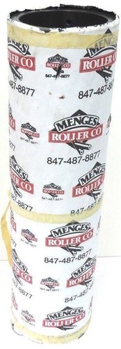 Used NEW MENGES GROOVED ALUMINUM CONVEYOR ROLLER 16" LONG 4-1/2" O.D 3-1/2" I.D