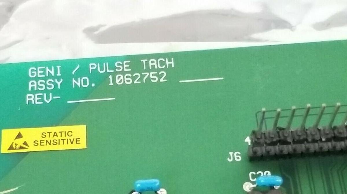 Used BOSTON / FINCOR 106275201-B GENI / PULSE TACH BOARD REV. B 106275201 (REPAIRED)
