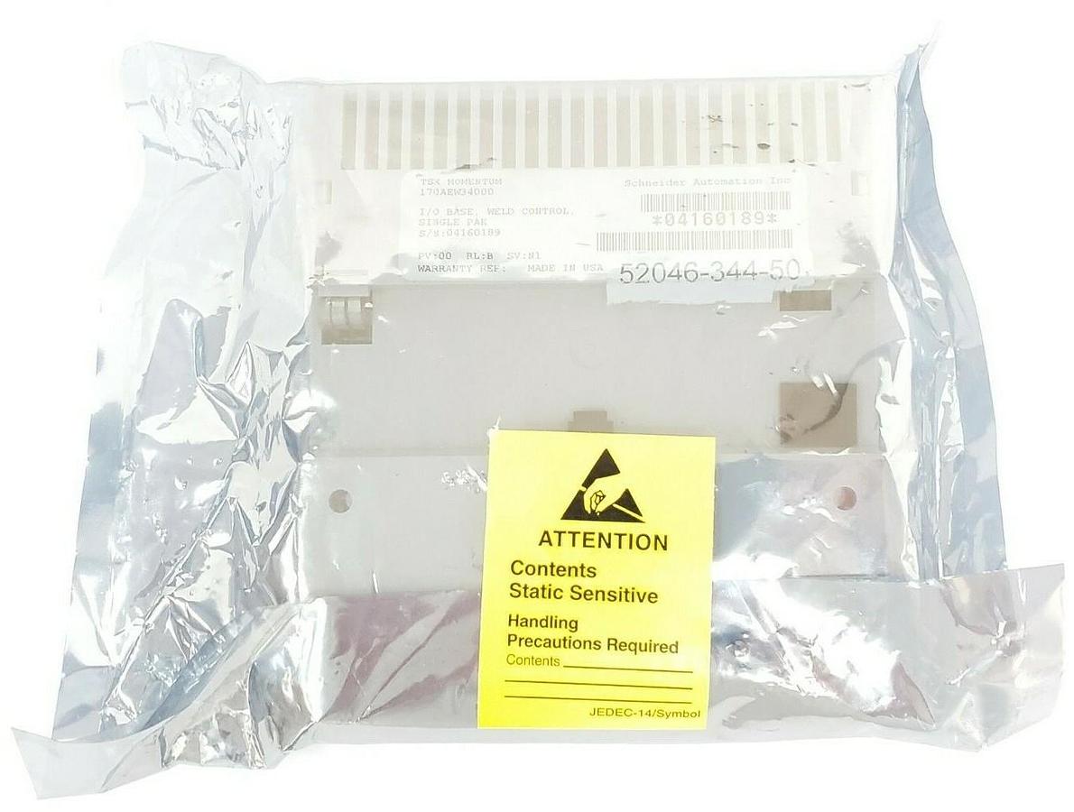 Used NIB SCHNEIDER / SQUARE D 170LNT71000 DEVICENET ADAPTER W/ 170AEW34000 BASE