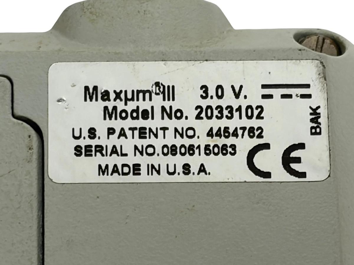 Used Mahr Federal Maxum III Digital Electronic Indicator Gauge 2033102 3.0V