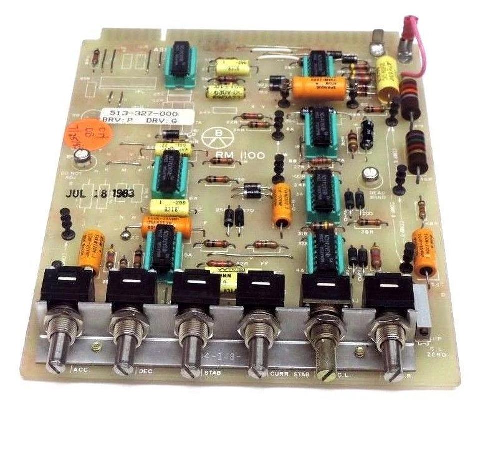 Used BURTON 513-327-000 CONTROL BOARD BRV: P DRV: G RM 1100 513327000