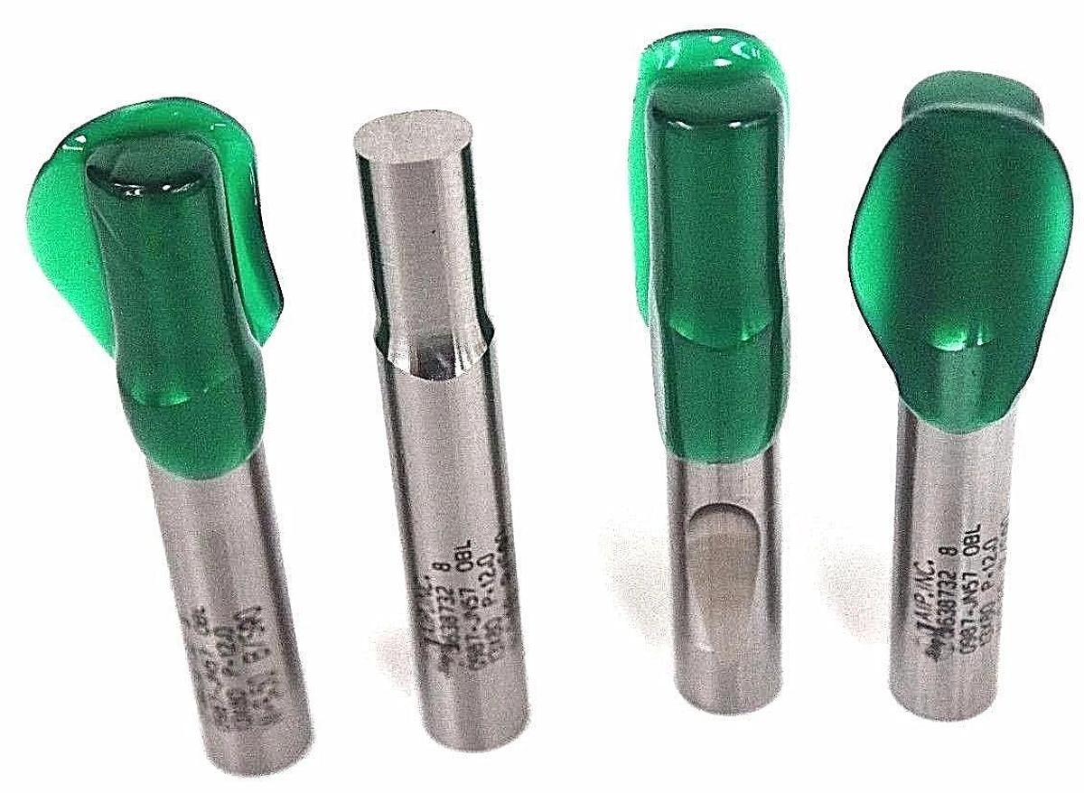 Used NEW AIP INC. 638732 8 PUNCH 0987-JN57 OBL 13X80 P-12.0 W-9.50 B/S@0 - LOT OF 4