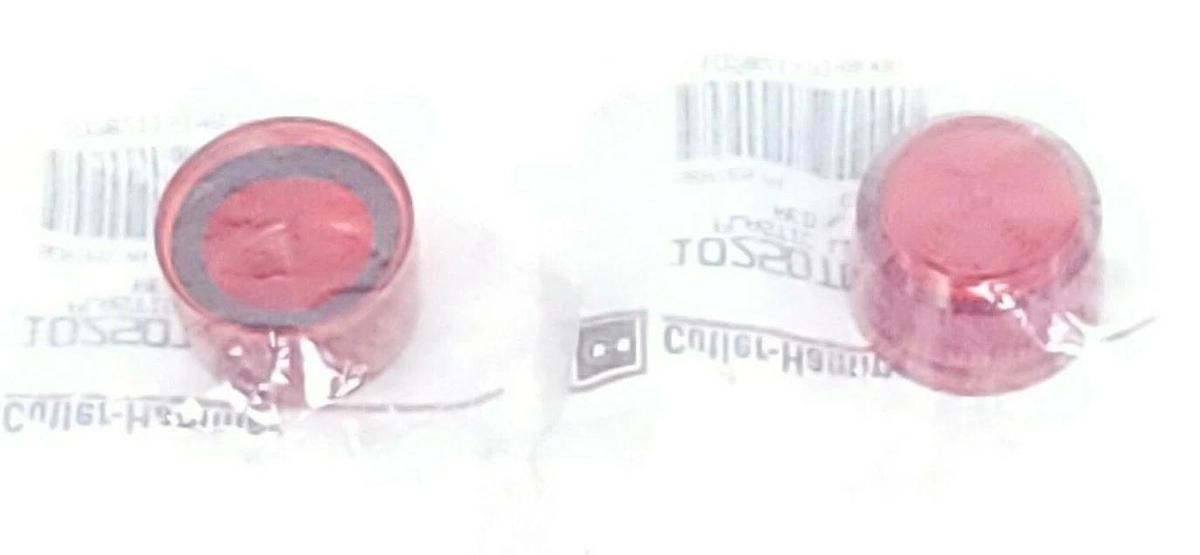 Used LOT OF 2 NEW CUTLER-HAMMER 10250TC1N PLASTIC LENSES RED SER. A1
