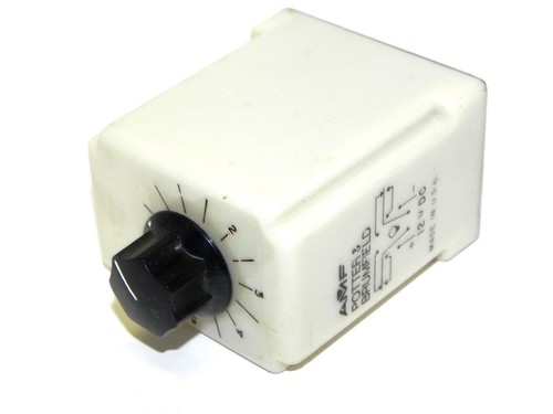 Used POTTER & BRUMFIELD CKD-38-20010 TIME DELAY RELAY 0.1 TO 10 SEC. 120 VAC