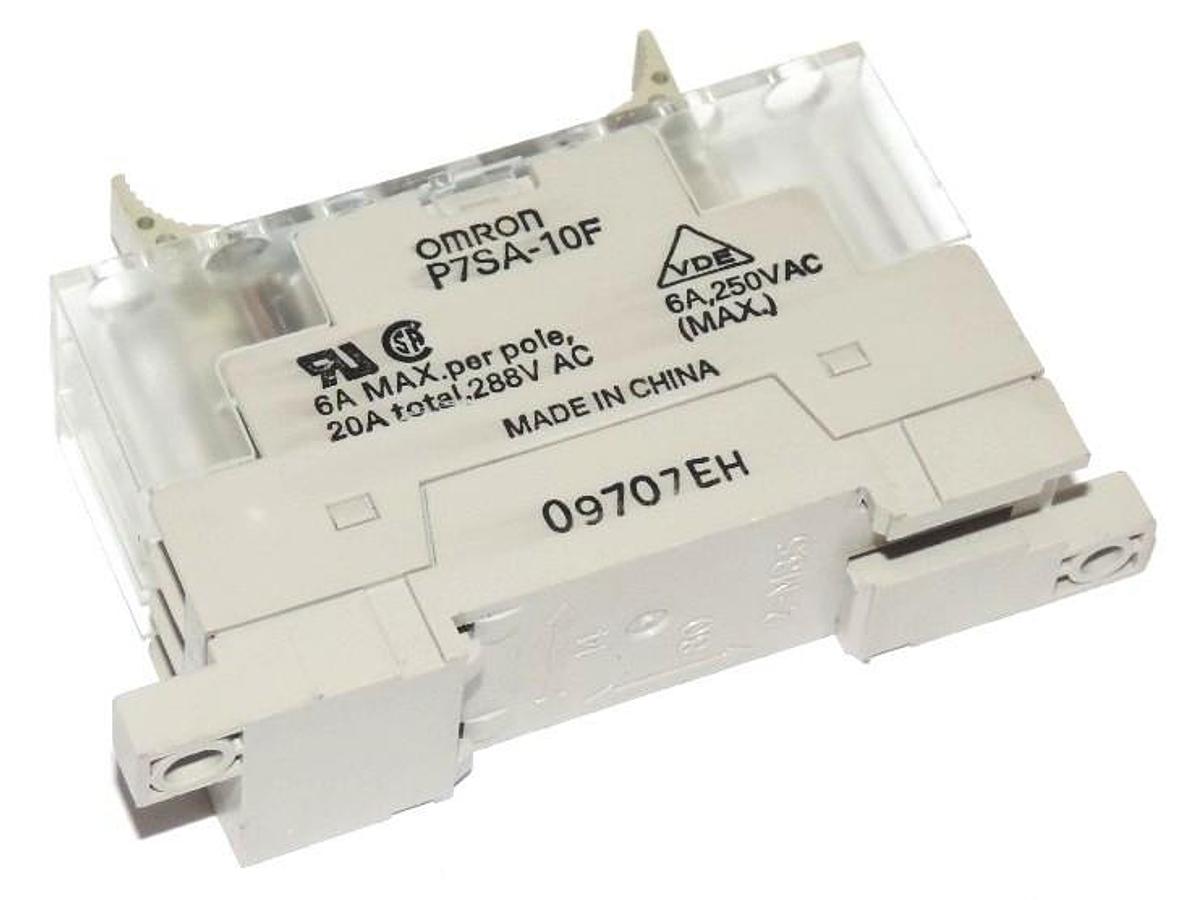 Used NEW OMRON P7SA-10F RELAY SOCKET WITH OMRON G7SA-SA1B RELAY