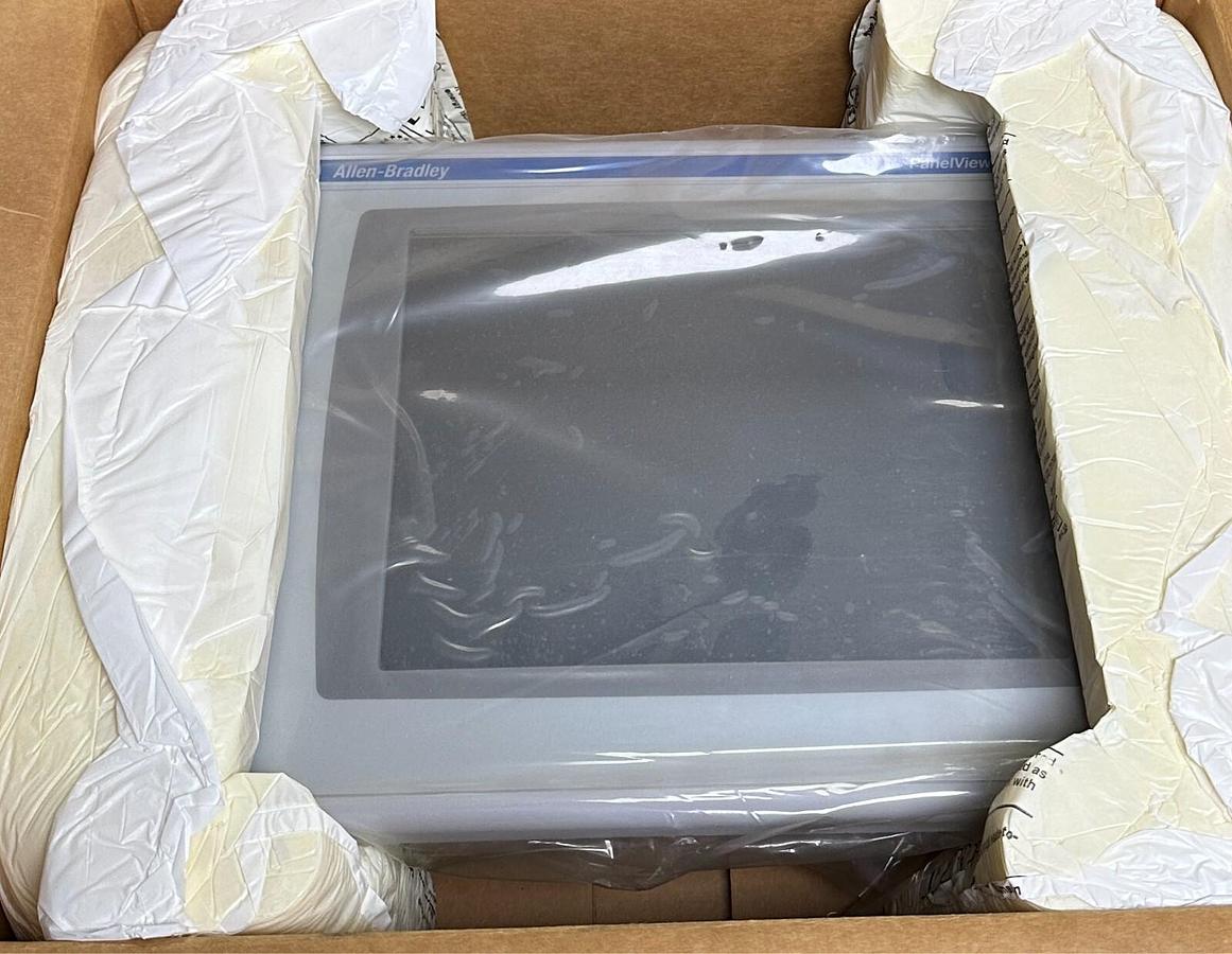 Used ALLEN BRADLEY 2711P-T10C4A8 /A PanelView Plus 1000 COLOR/TOUCH EtherNet NSMP