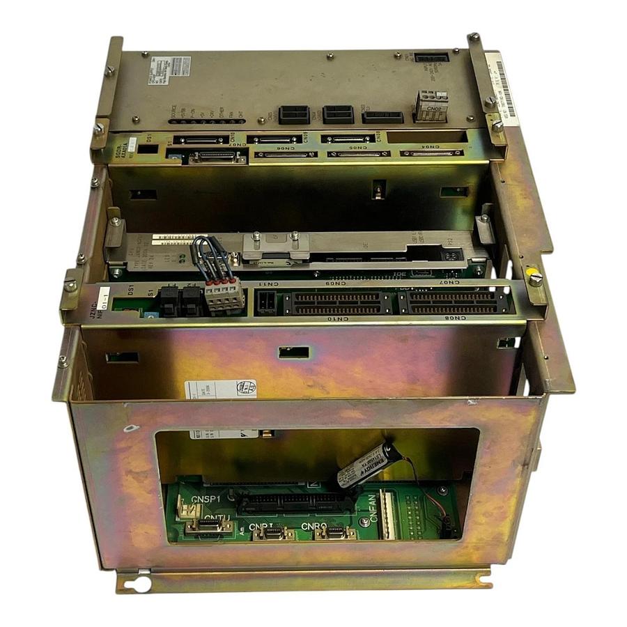 Used Yaskawa Motoman NX100 CPU Rack JZNC-NRK01-1 w/ JANCD-NCP01-1 & CPS-420F PSU