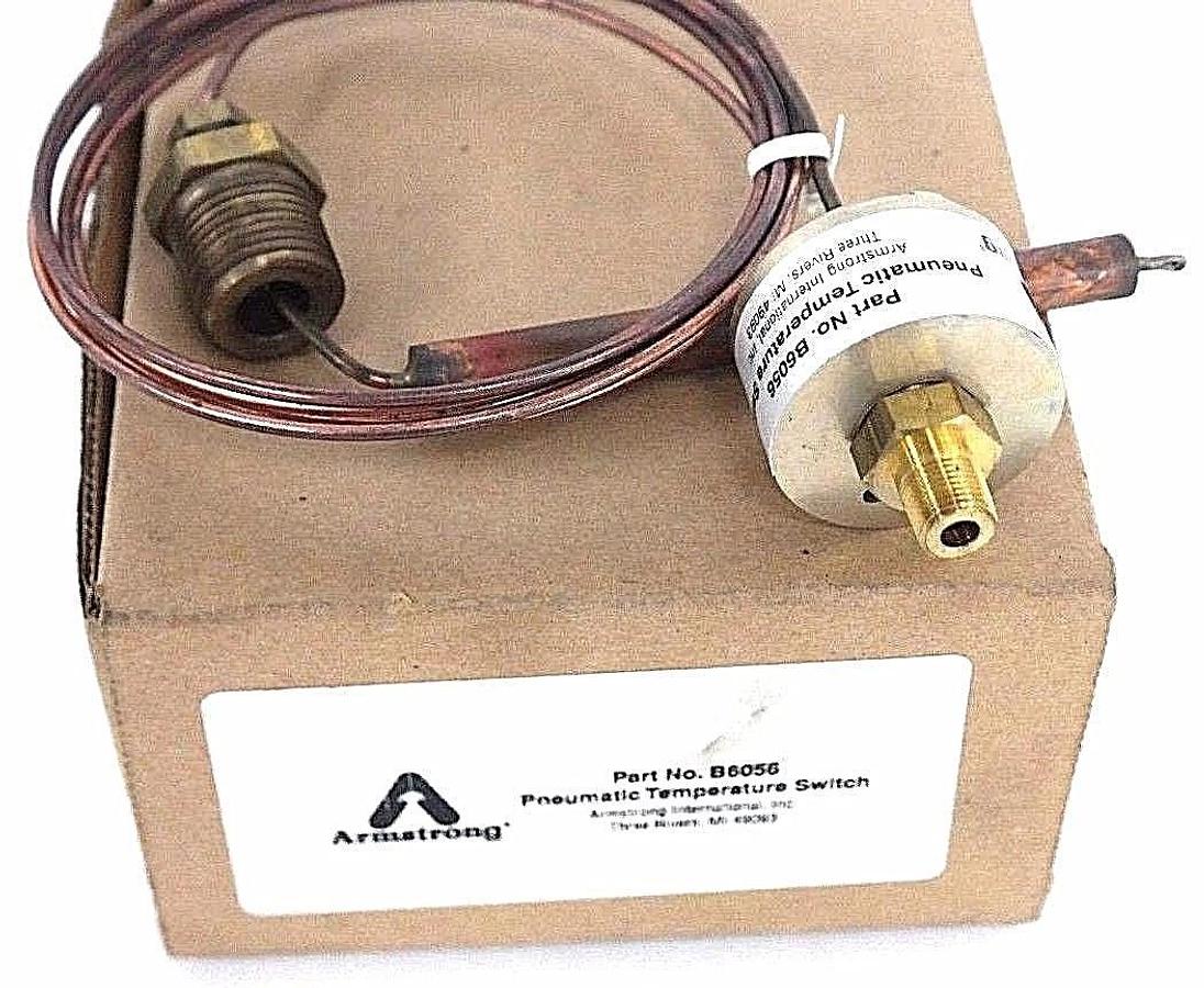 Used NIB ARMSTRONG PART NO. B6056 PNEUMATIC TEMPERATURE SWITCH