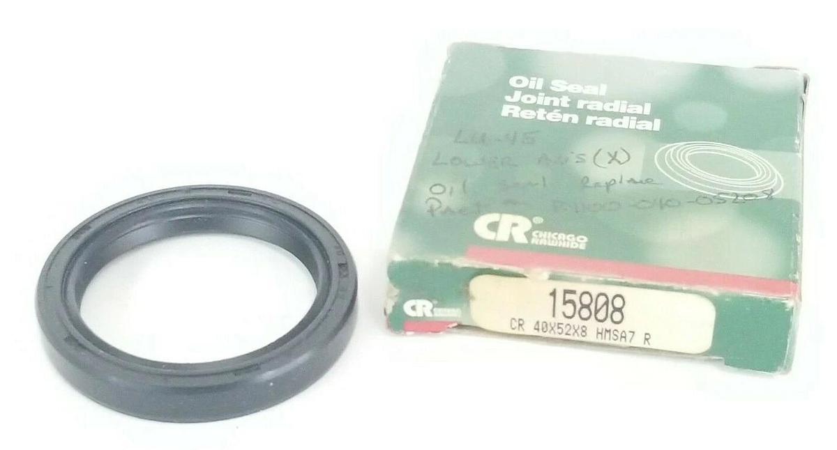 Used NIB CHICAGO RAWHIDE 15808 OIL SEAL 40X52X8