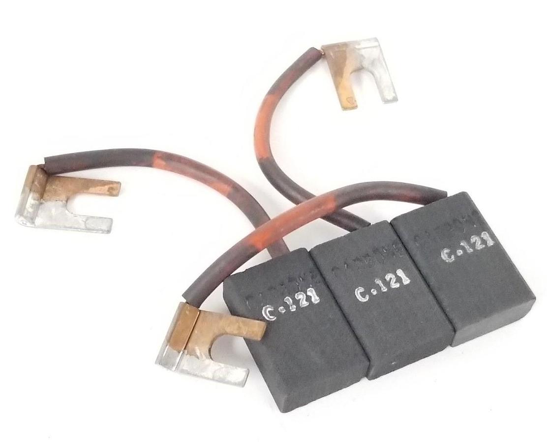 LOT OF 3 NEW CARBONE C-121 CARBON BRUSHES C121