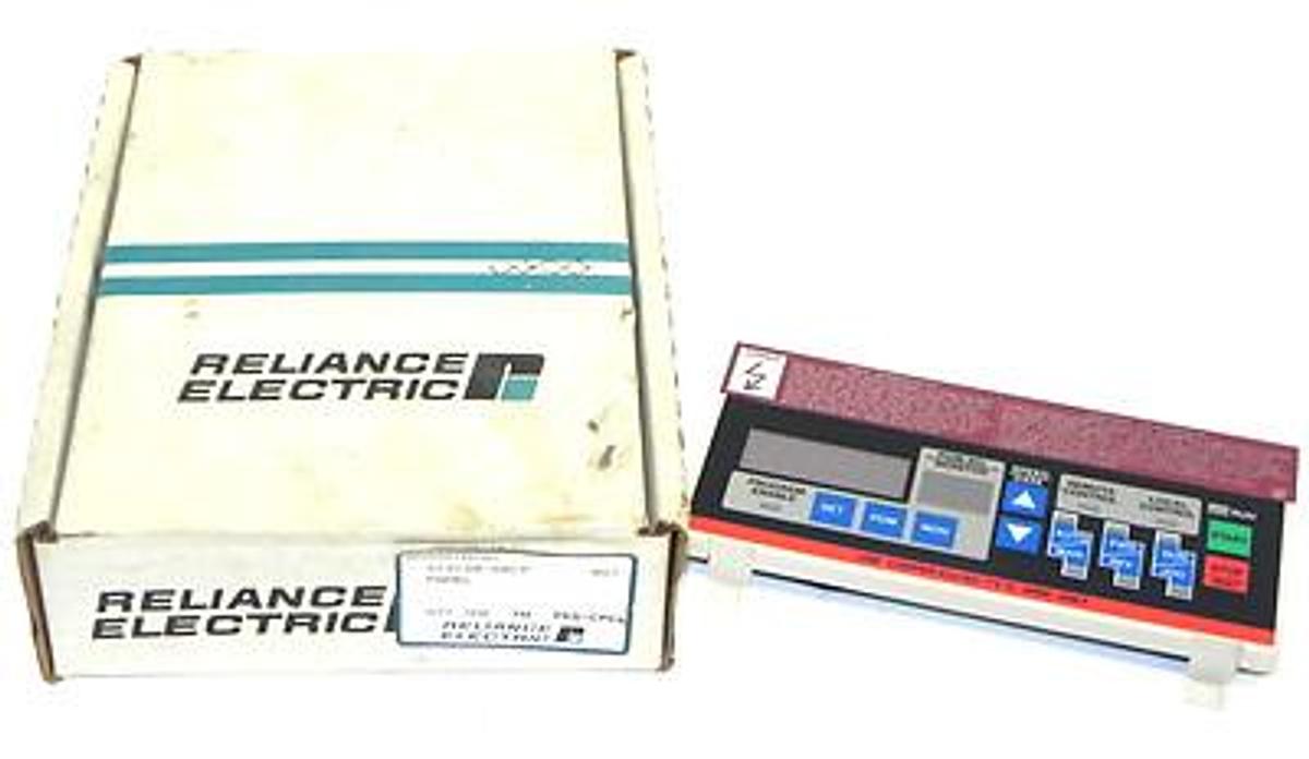 Used NEW RELIANCE ELECTRIC 612180-801R KEY PAD ASSEMBLY GP2000, 612180801R