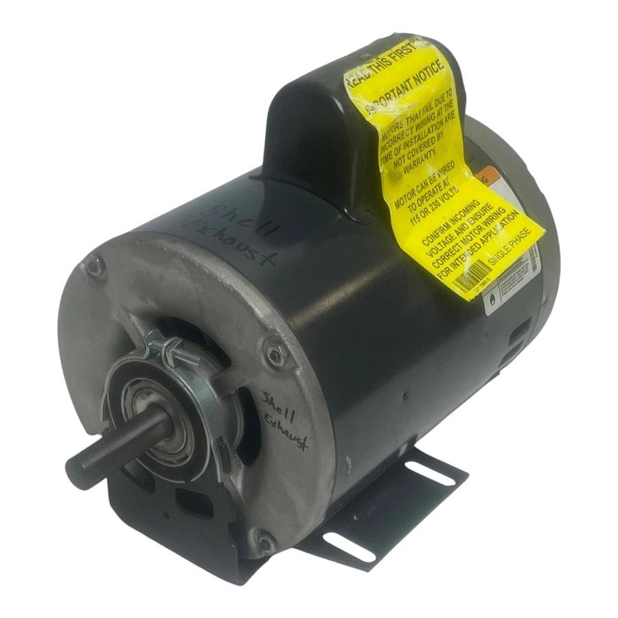 Dayton 6K376BF Belt Drive Fan and Blower Motor 3/4 HP 1 Phase 1725RPM Frame 56