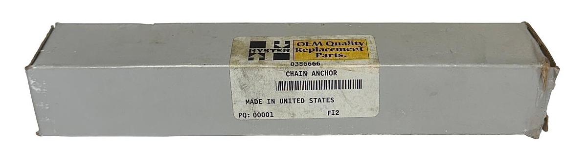 Used NEW HYSTER 0386666 / HY0386666 OEM CHAIN ANCHOR FOR FORKLIFT