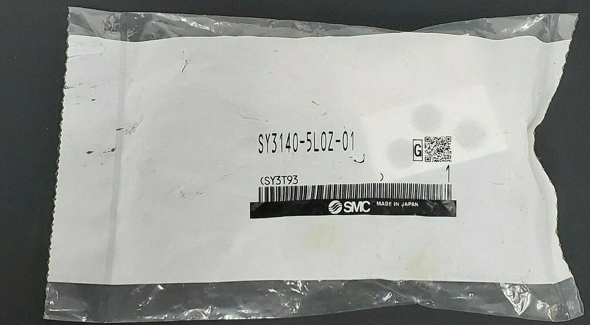 Used NEW SMC SY3140-5LOZ-01 SOLENOID VALVE SY31405LOZ01, 24VDC
