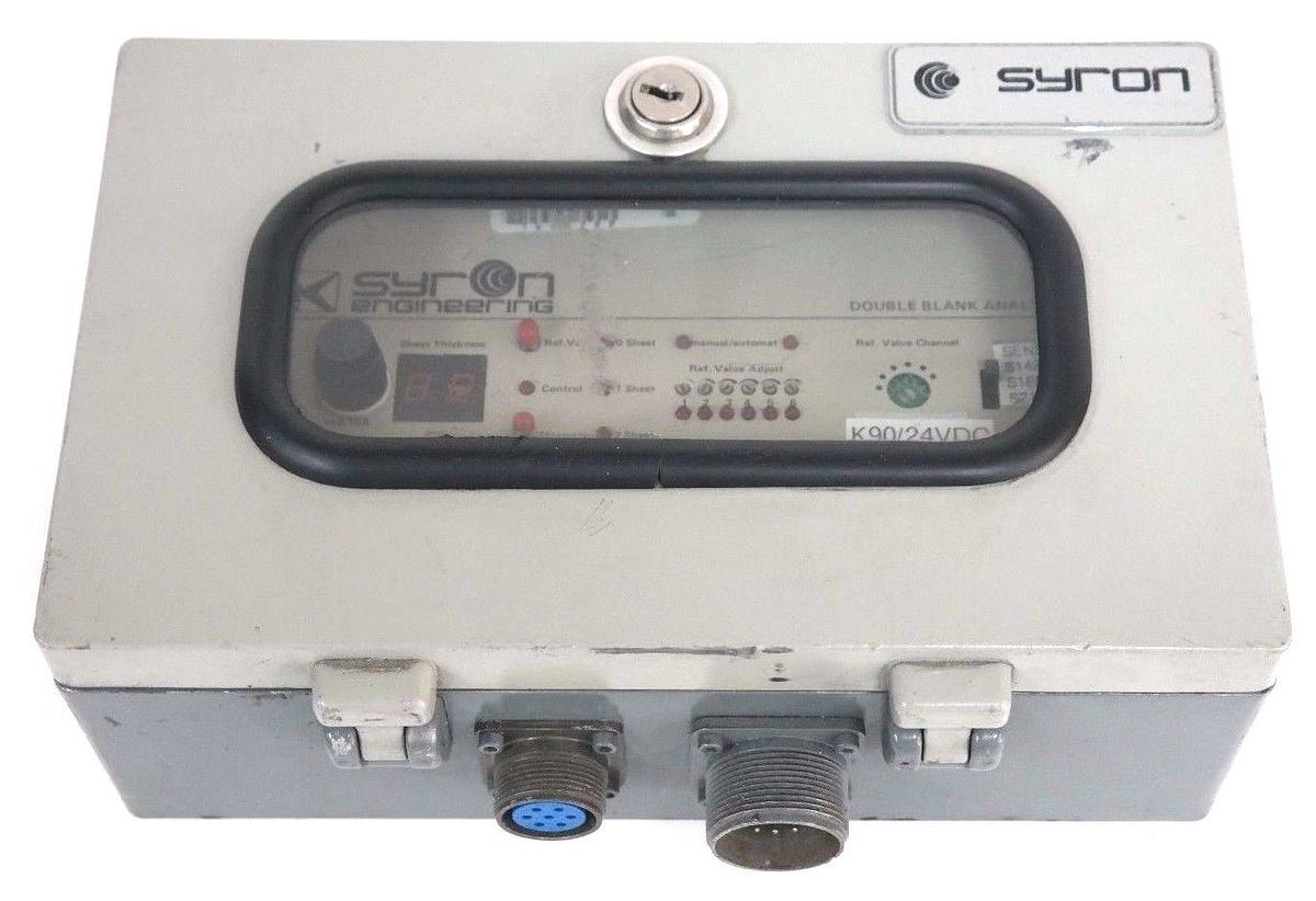 Used REPAIRED SYRON K90-24V DOUBLE BLANK ANALYZER K9024V