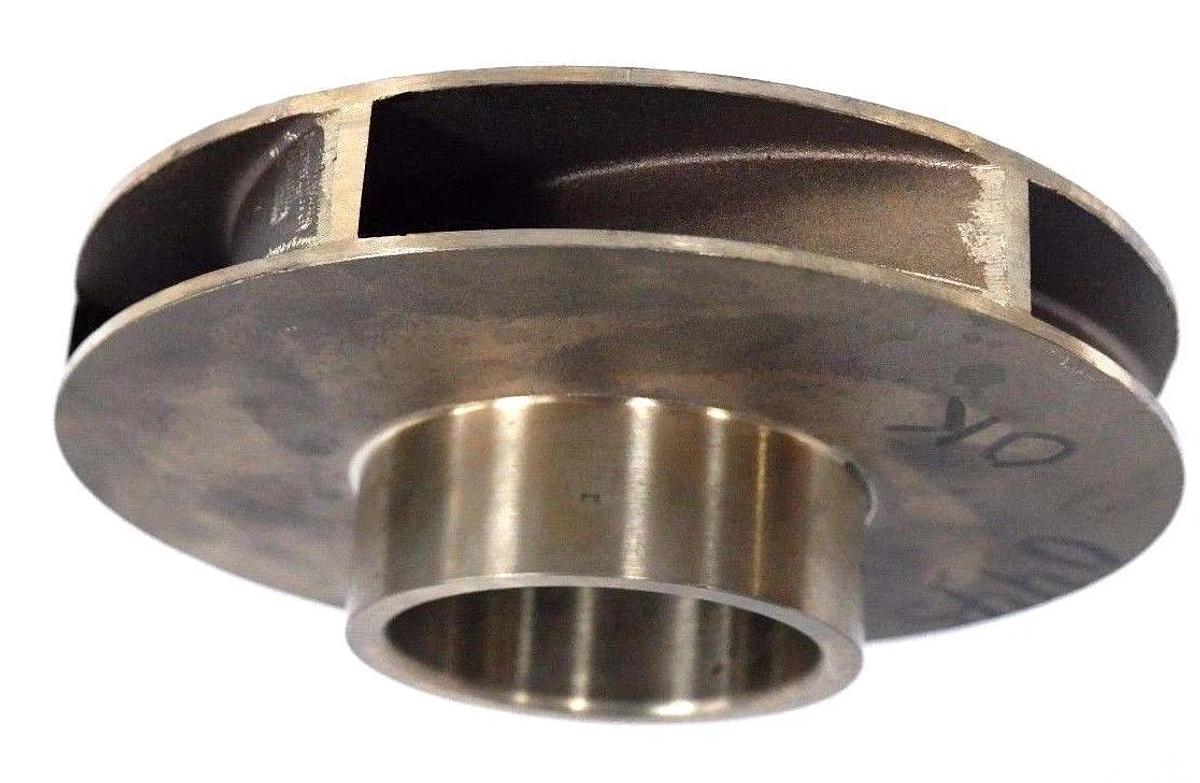 NEW GOULDS PUMP 3-7-245 VANE IMPELLER 9P1 47716-0445-7.937" BRASS