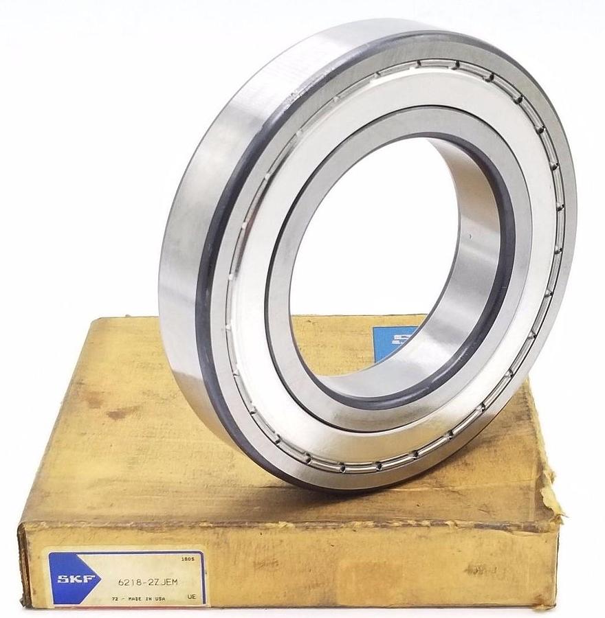 Used NIB SKF 6218-2ZJEM SINGLE ROW BALL BEARING 62182ZJEM