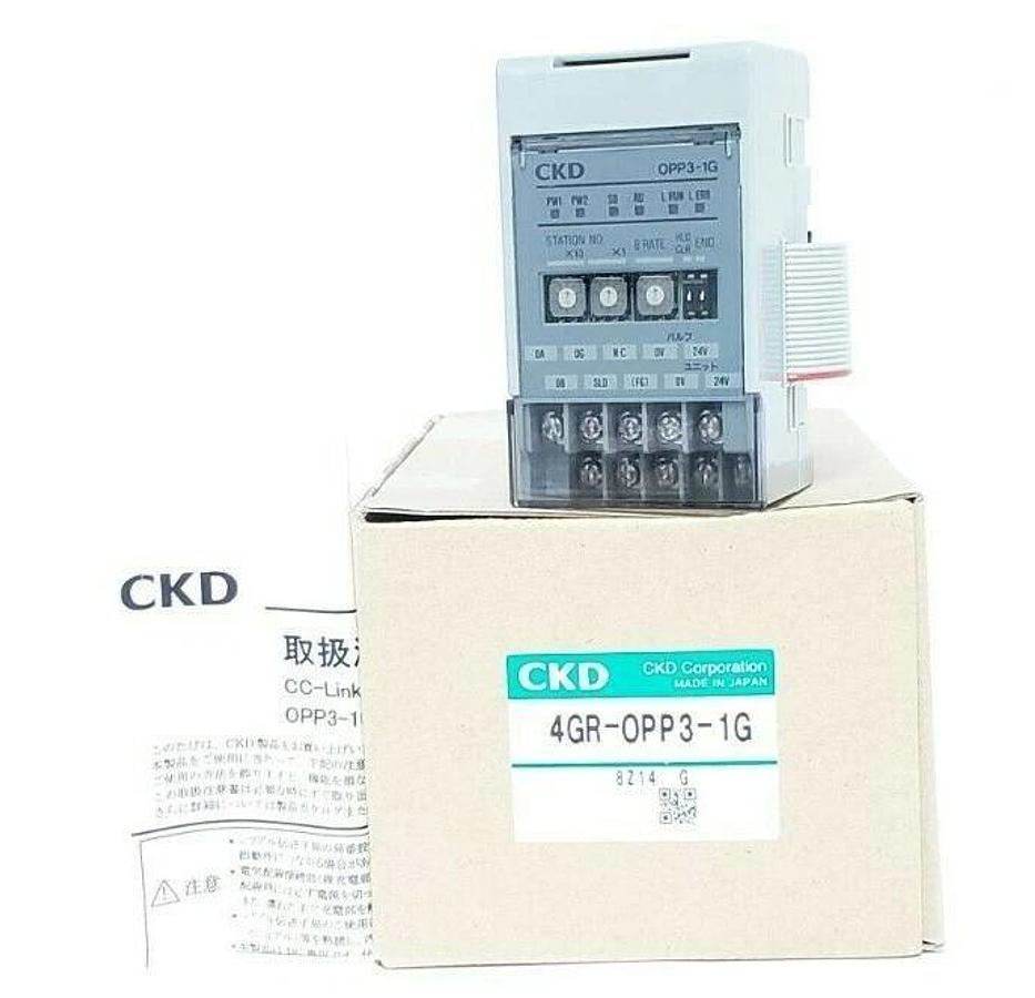 Used NIB CKD 4GR-OPP3-1G CC-LINK VER. 1.10 DC24V, 4GROPP31G