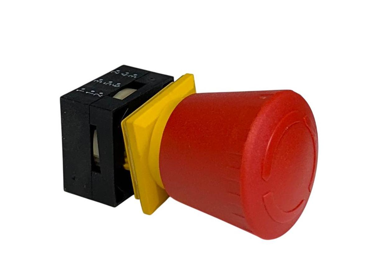 Used SIEMENS 3SB3110-1HA20 / 3SB31101HA20 NOT-HALT EMERGENCY STOP 40mm TWIST RED NSMP