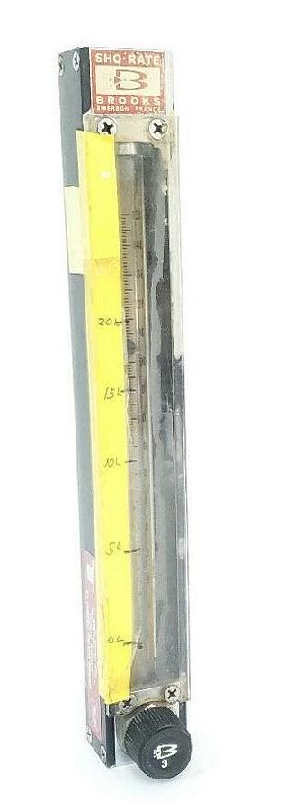 Used EMERSON BROOKS FLOW METER R-150 SIZE R-6-15-B