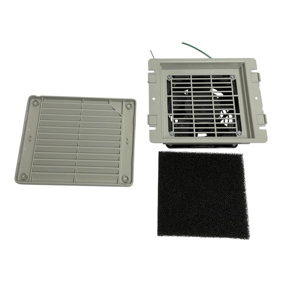 Used Hoffman TFP41 Used Side-Mount Filter Fan Enclosure Cooling Package 115V 55CFM