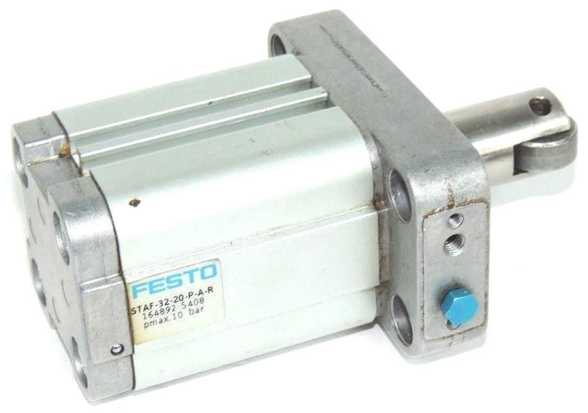Used FESTO ELECTRIC STAF-32-20-P-A-R AIR CYLINDER STOPPER STAF3220PAR