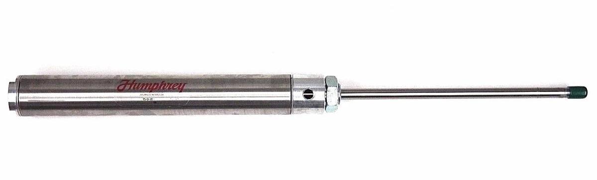 Used NEW HUMPHREY 75-D-10 STAINLESS STEEL AIR CYLINDER 75D10