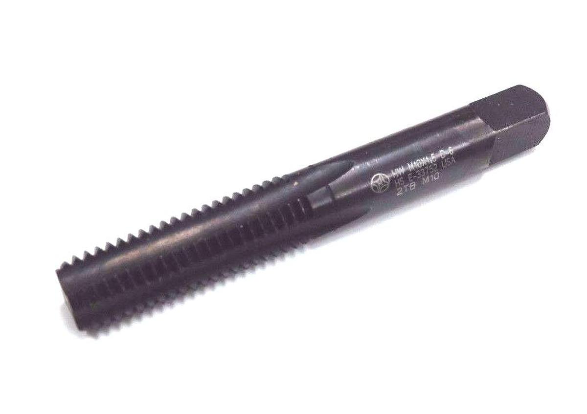 Used 12 NIB HANSON WHITNEY M10X1.5 4 FL HIGH SPEED TAPS 2TBM10 D-6T, E-33752 IT.1