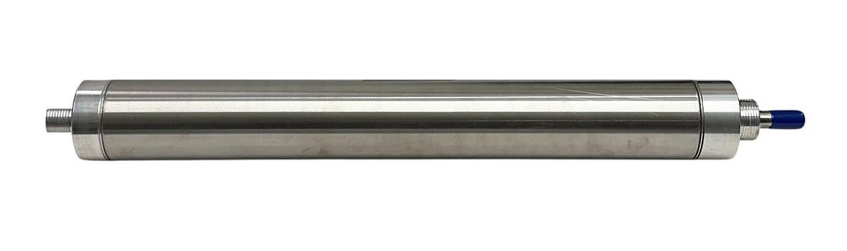 Used FABCO-AIR 3-DP-17W / 3DP17W PNEUMATIC CYLINDER 2-1/2'' BORE DOUBLE-ACTING NSNP