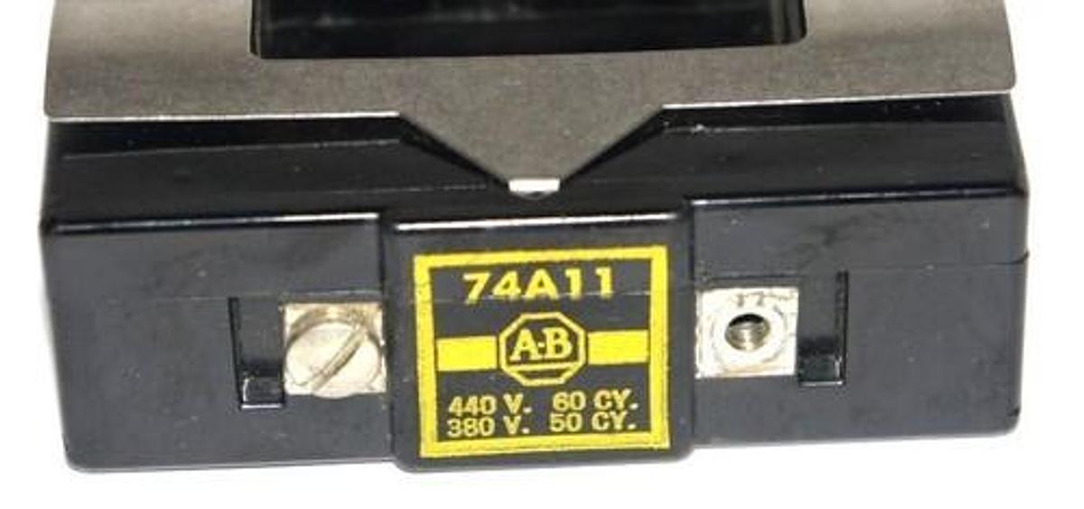 Used ALLEN BRADLEY 74A11 STARTER COIL 380-440 V, 50/60 CY, 74-A11