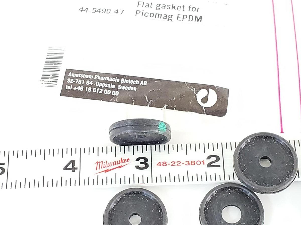 Used LOT OF 6 NEW GE HEALTHCARE 44-5490-47 FLAT GASKET FOR PICOMAG EPDM